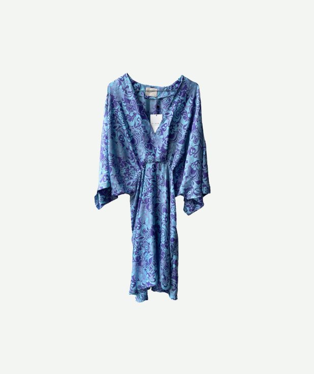 Jurk Rodrigo Paars Blauw Sissel Edelbo