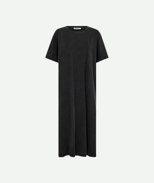 T-shirt dress co'couture in het zwart