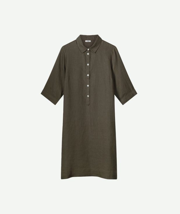 Jurk Merle Black Olive Kyra groen