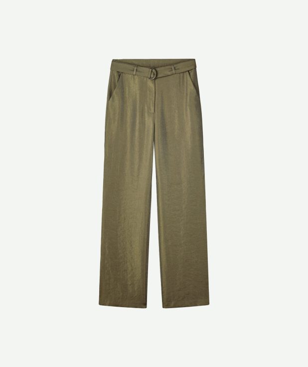 Broek Willa Shiny Sand Kyra beige