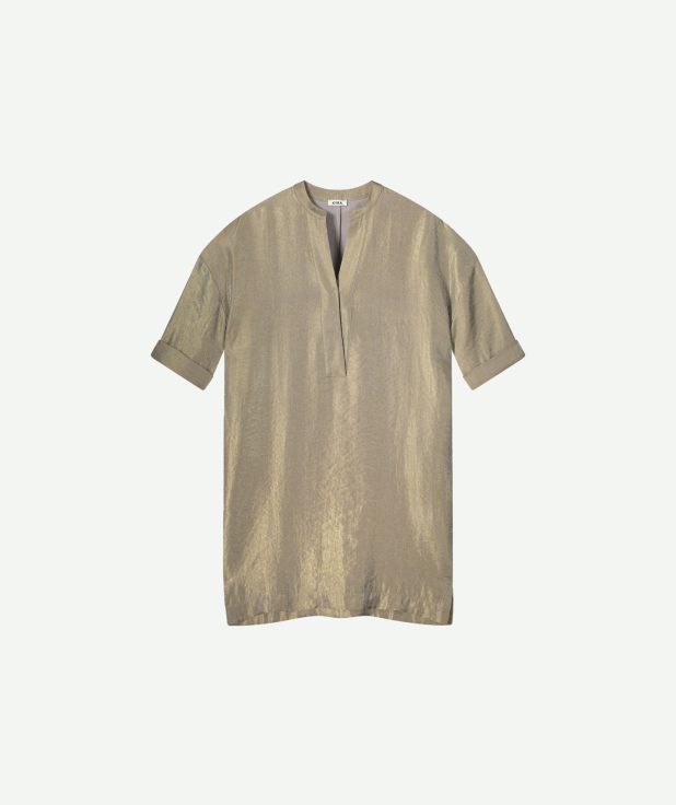 Jurk Wyna Shiny Sand Kyra beige