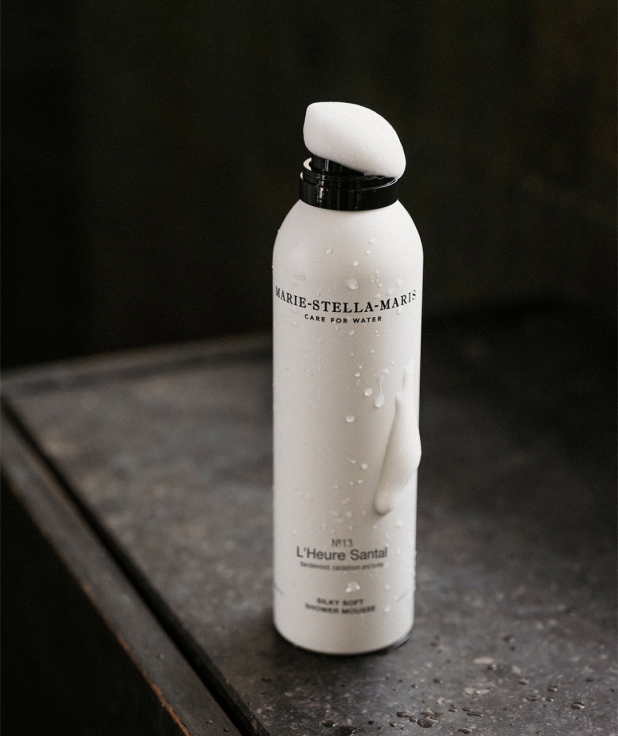 L'Heure Santal Silky Soft Shower Mousse 200 ml
