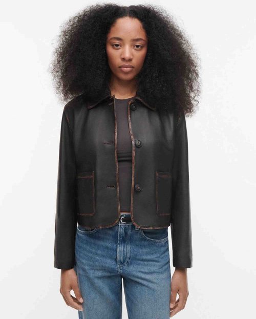 Jacket Marissa Vintage Brown Studio AR bruin