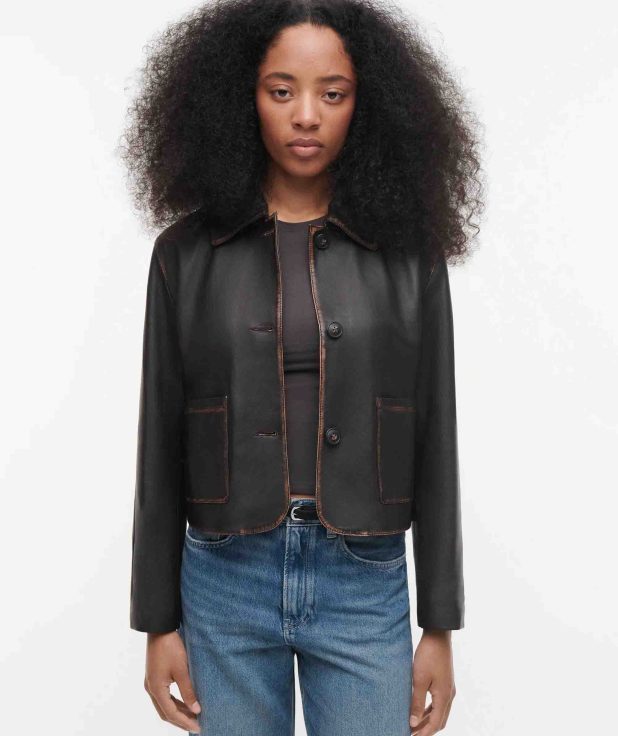 Jacket Marissa Vintage Brown Studio AR bruin