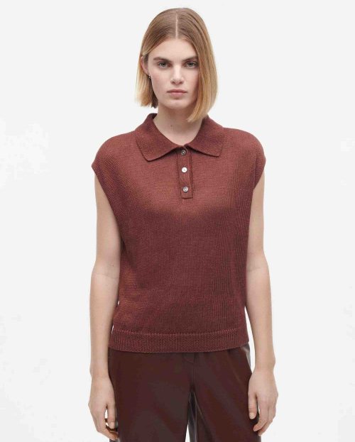 Top Paloma Studio AR mahony rood bruin