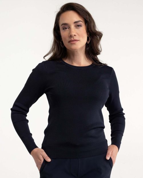 Lana pullover Blauw Studio Anneloes 1