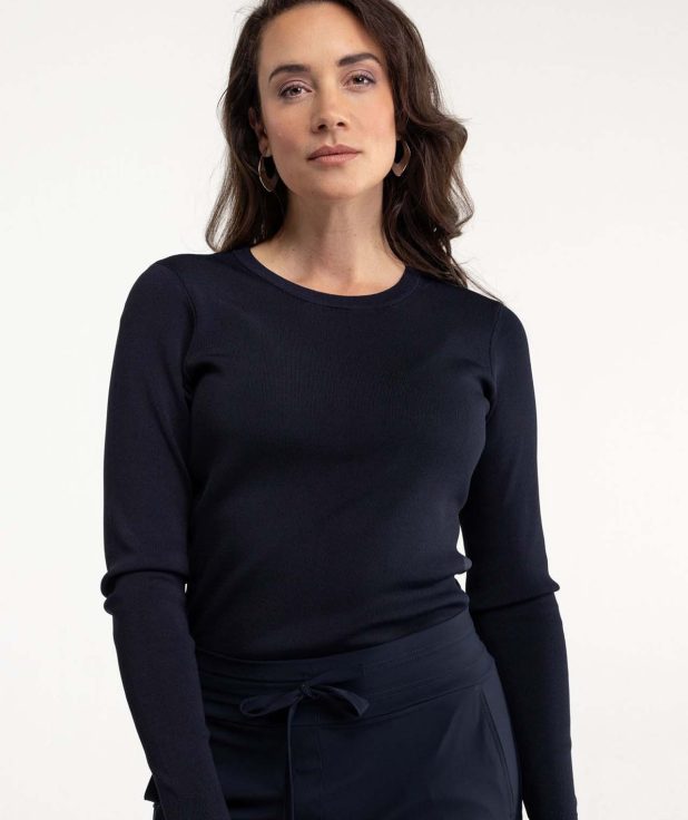Shirt Lana Dark Blue Studio Anneloes blauw