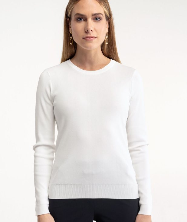 Trui Lana Off White Studio Anneloes wit