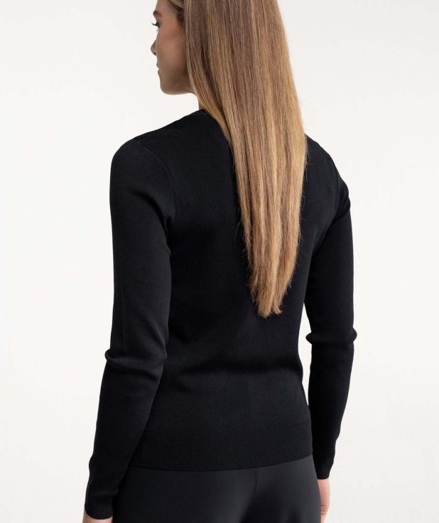 Lana pullover Zwart Studio Anneloes 1