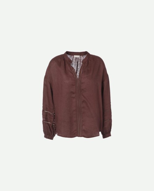 Blouse Leslie Maroon JcSophie bruin