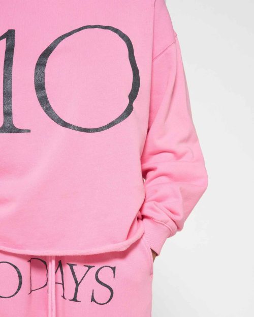 Logo Sweater Pink 10Days