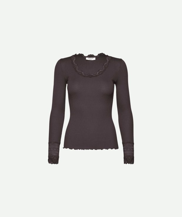 Longsleeve Benita Ganache Rosemunde bruin