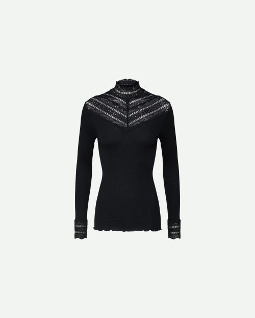 Longsleeve benita zwart rosemunde