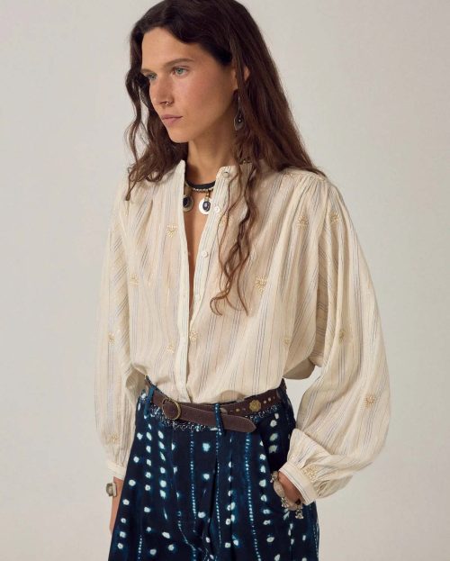 Blouse Caroline Maison Hotel starry ecru