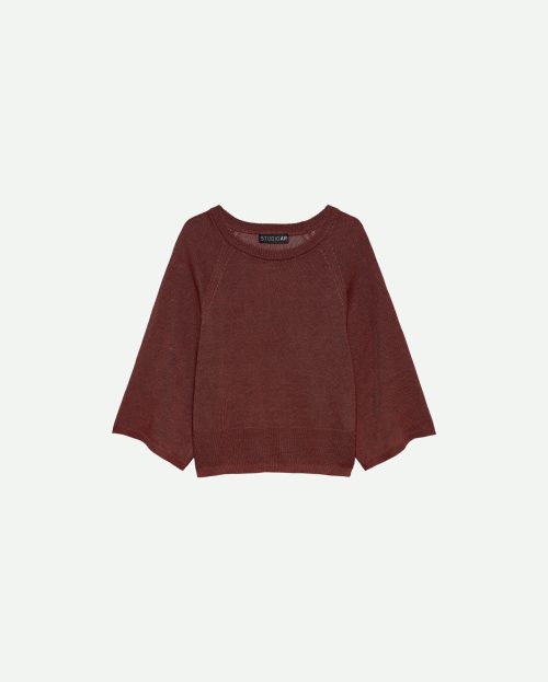 Trui Marisol Studio AR rood mahony