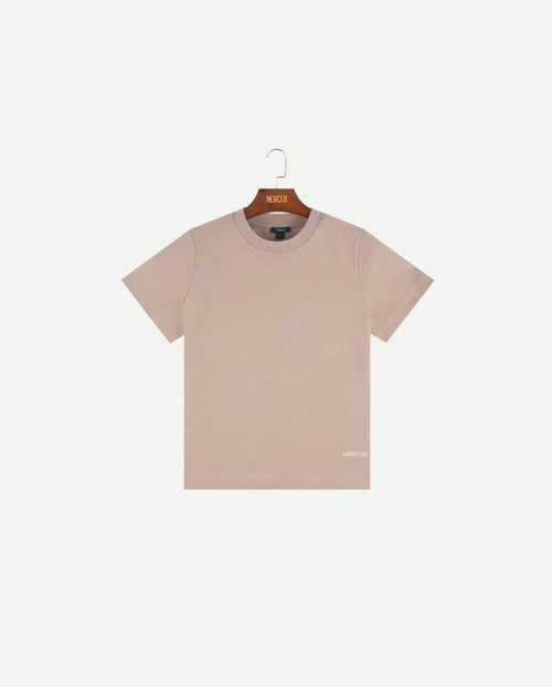 T-shirt Logo Brown Mercer nude sweat
