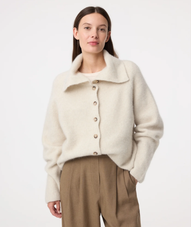 Milo Cardigan-greige