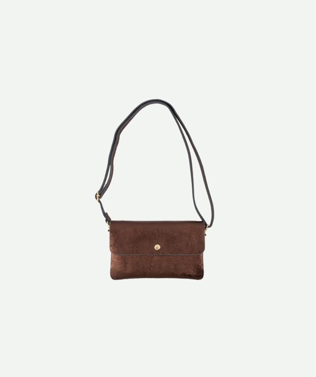 Crossbody Misa Bronze Teatro bruin metallic