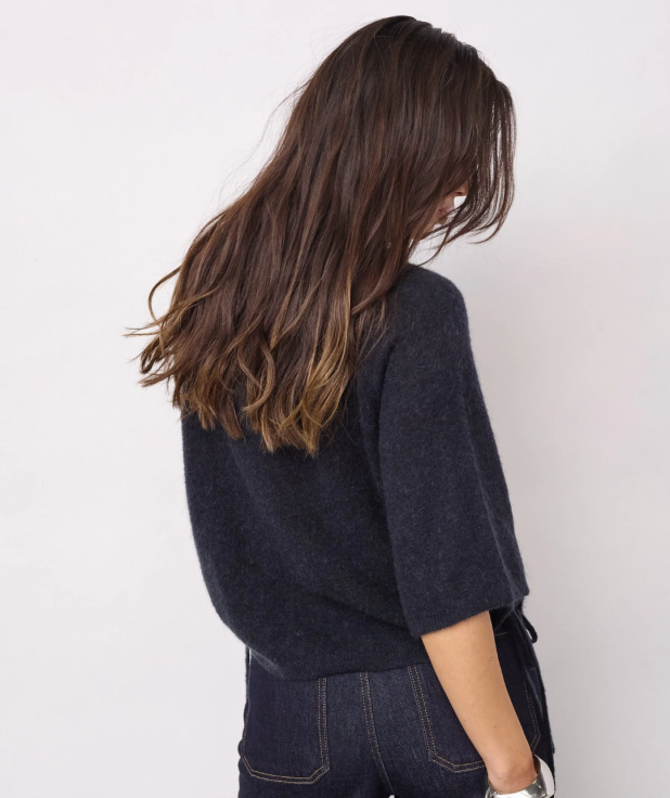 NoomiCC String Knit - Navy