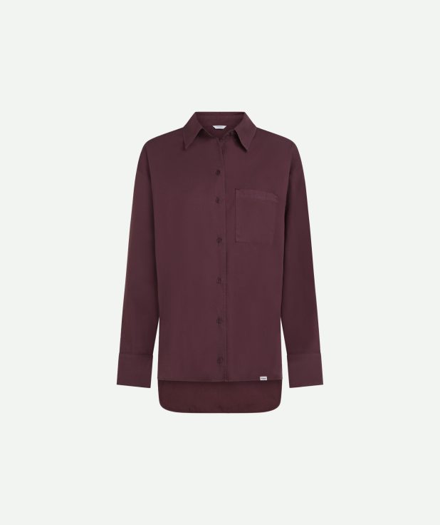 Blouse Aubergine Penn&Ink rood