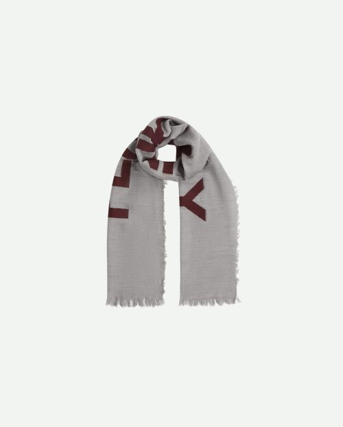 Shawl Grey Penn&Ink aubergine