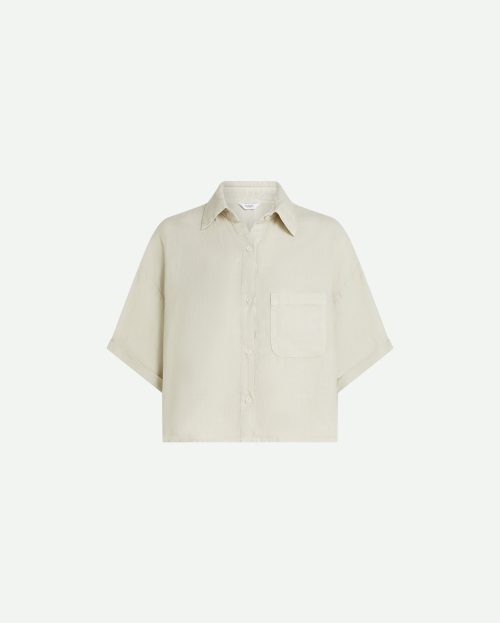 Blouse Jute Penn&Ink linnen beige