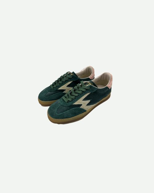 Sneaker Green Furry Pink Moa Concept