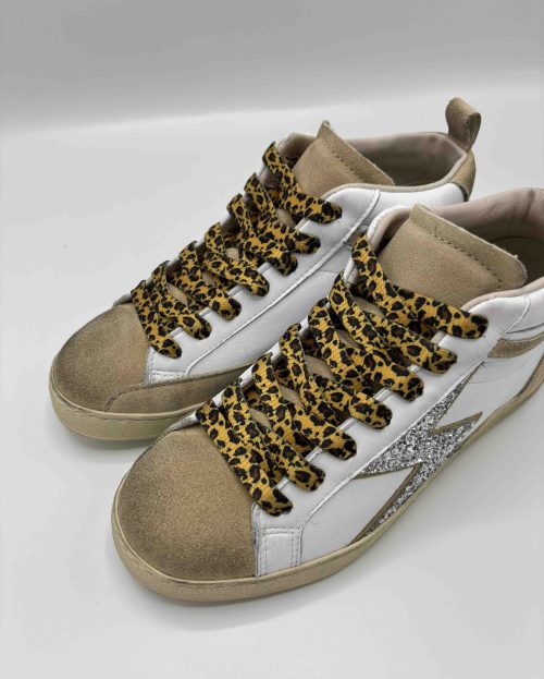 Sneaker White Leopard Moa Concept
