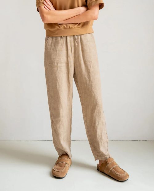 Broek Pepper Penn&Ink linnen beige