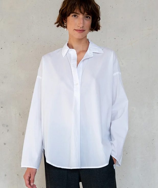 Blouse White Penn&Ink W25Z822