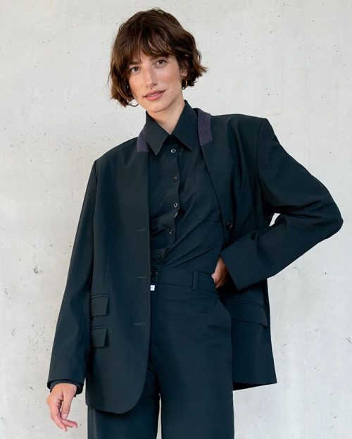 Blazer Antra Penn&Ink grijs melange