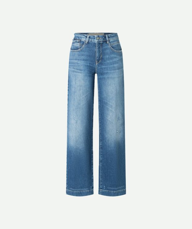 Jeans Palazzo MAC D461 blauw