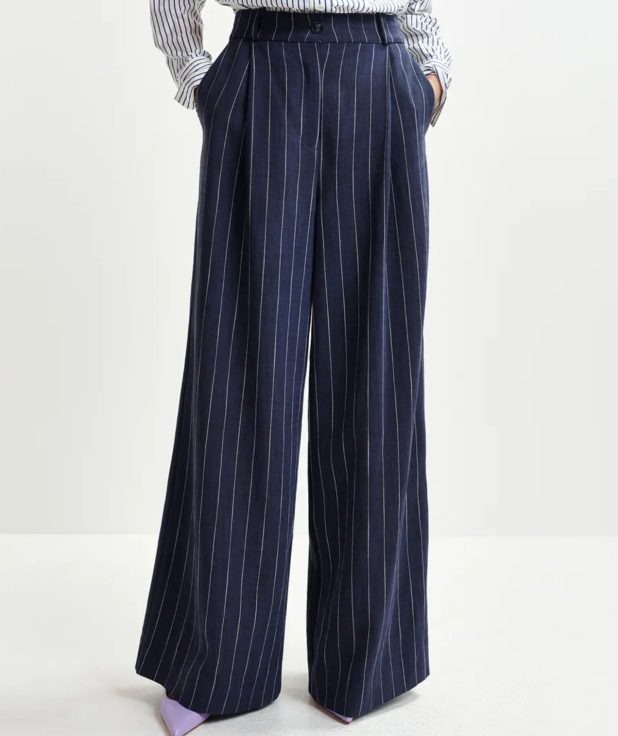 Pantalon Hotel Essentiel Antwerp donkerblauw