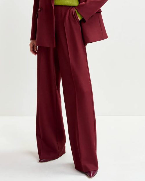 Pantalon Izi Bordeaux Essentiel Antwerp rood