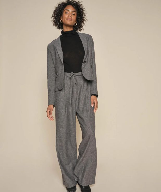 Pantalon Leslie Mos Mosh grijs
