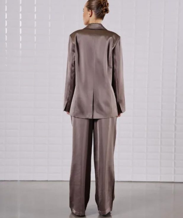 Pantalon Milan Brown With Black 2