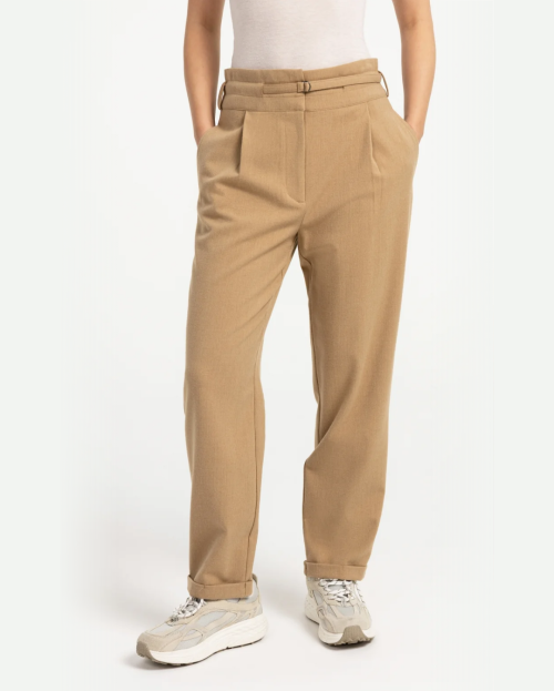 Pantalon met sierceintuur