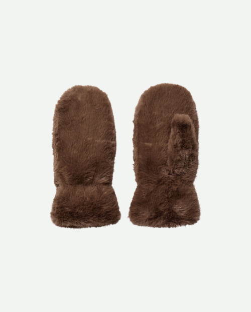 PenzaCC Fur Mitten - Bone