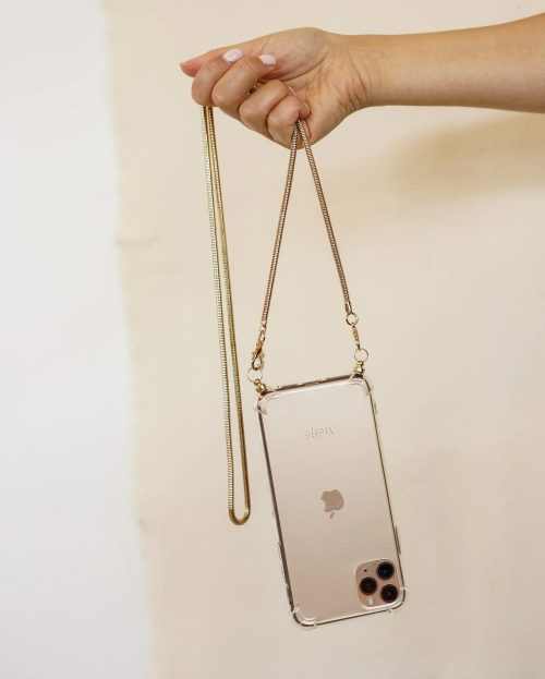 Phone Cord Long Lucky Ateljé goud