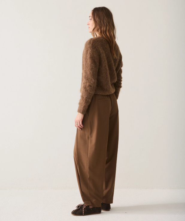 Pinstripe broek balloonfit summum
