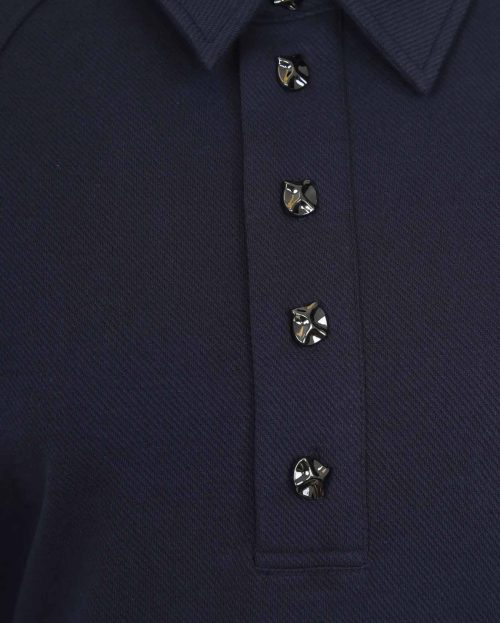 Polo Sweat Dengi Co'Couture 1 blauw