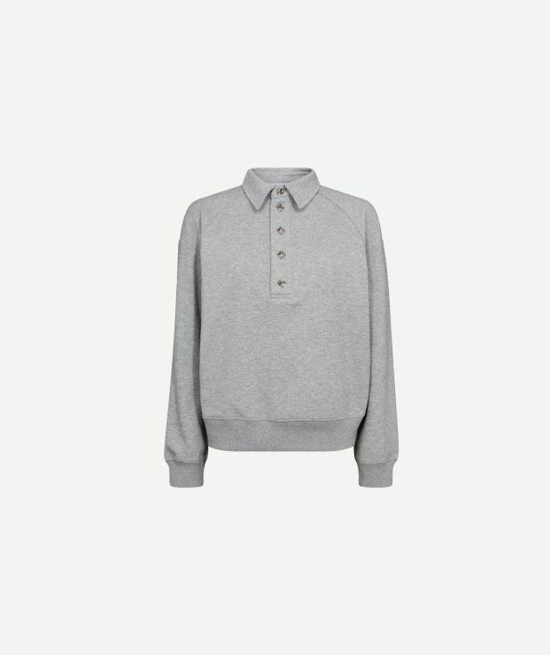 Polo Sweat Dengi Co'Couture grijs