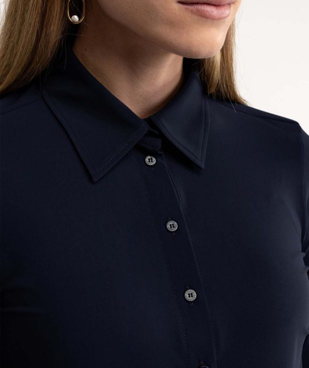 Poppy blouse Blauw Studio Anneloes2