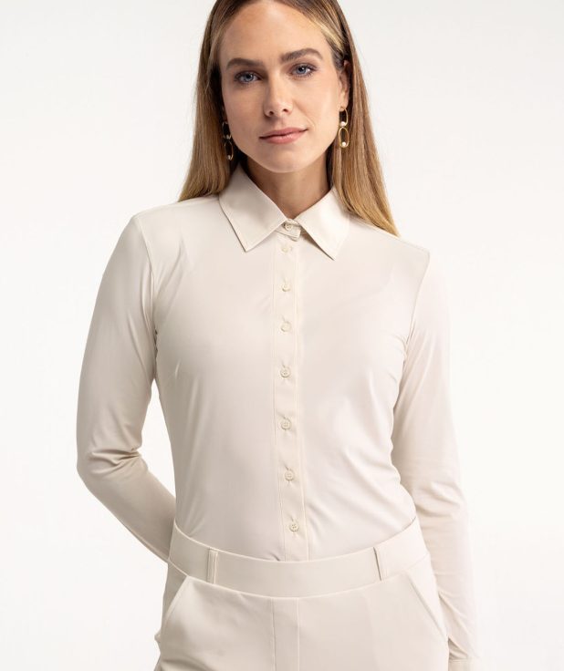 Blouse Poppy Kit Studio Anneloes ecru
