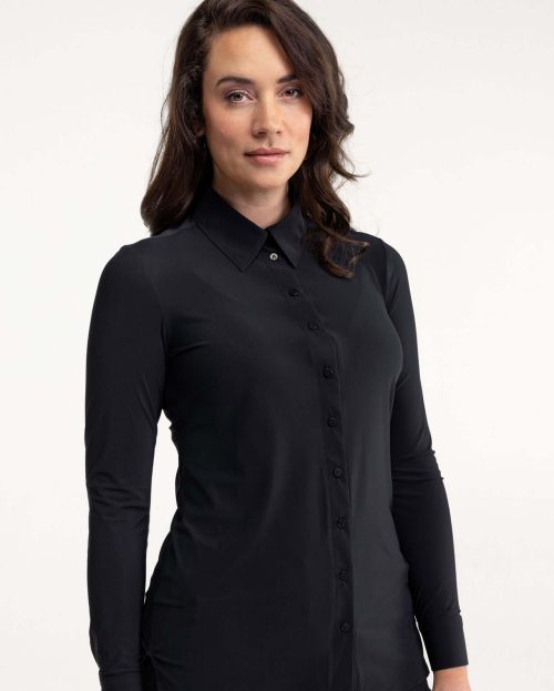 Blouse Poppy Black Studio Anneloes zwart