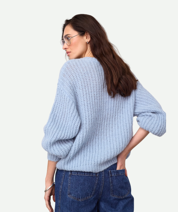 RainaCC Cardigan - Pale Blue