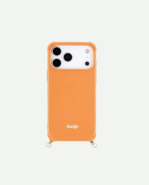 Recycled iPhone case - no cord | Apricot