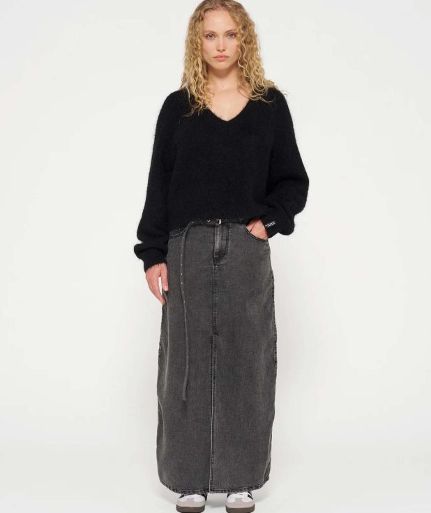 Rok Denim Jog 10Days grijs1