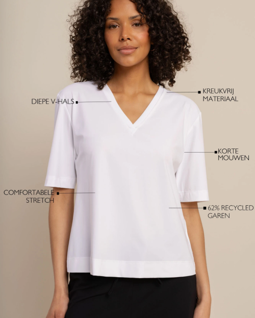 Roller shirt - white