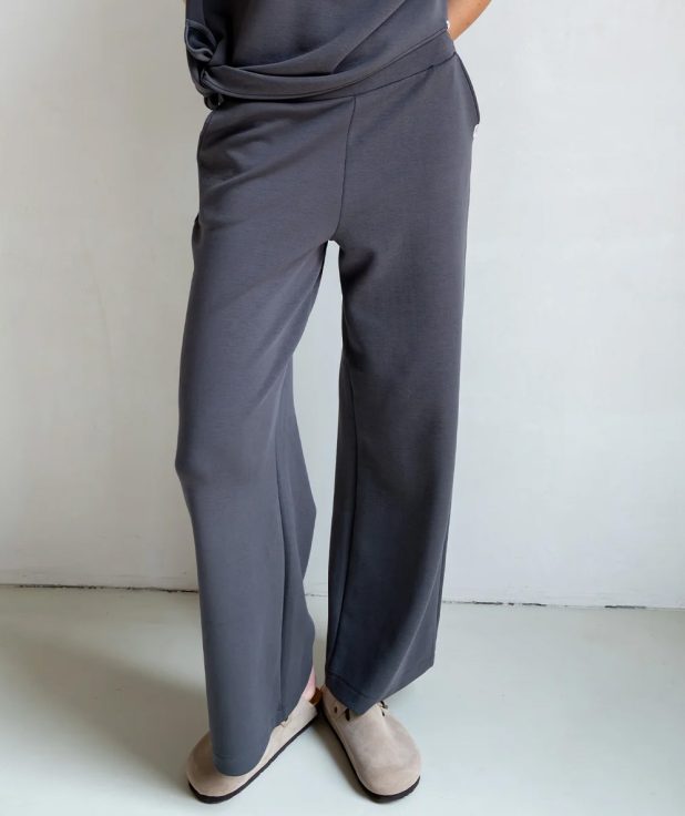 Jogging Charcoal Penn&Ink broek grijs